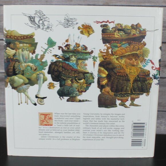A Journey Of The Imagination by James Christensen Art 1st Edition HC DJ Book VG - Picture 2 of 5